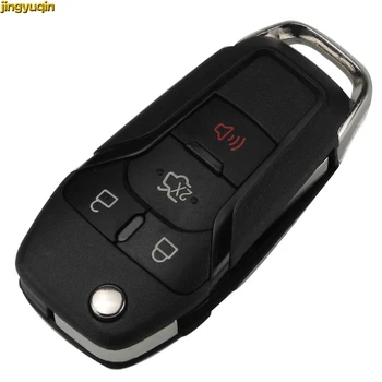 Jingyuqin Flip Remote Key Shell for Ford Fusion Edge Explorer 2013-2015 FCCID: N5F-A08TAA 4/5 Buttons Car Key Case Cover
Jingyuqin Flip Remote Key Shell for Ford Fusion Edge Explorer 2013-2015 FCCID: N5F-A08TAA 4/5 Buttons Car Key Case Cover