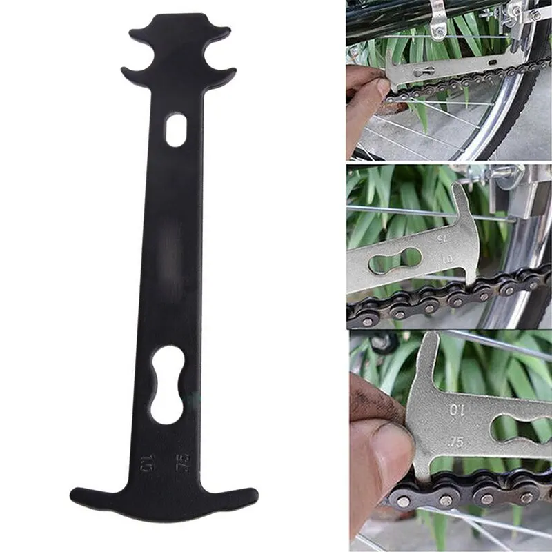 Bicycle Chain Wear Measuring Device Chain Measuring Ruler Tool Chain Replacement Detection Ruler
Bicycle Chain Wear Measuring Device Chain Measuring Ruler Tool Chain Replacement Detection Ruler