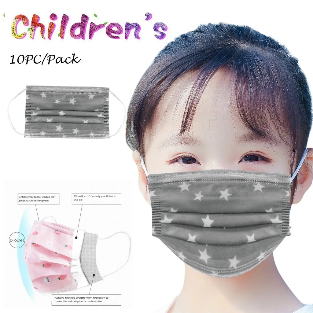 10 шт. одноразовые маски для лица с защитой от пыли | Красота и здоровье