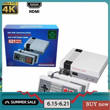 HDMI Output Mini TV Game Console 8 Bit Retro Video Game Wired Console Controller Built-In 621 Games Handheld Gaming Player Gift
HDMI Output Mini TV Game Console 8 Bit Retro Video Game Wired Console Controller Built-In 621 Games Handheld Gaming Player Gift