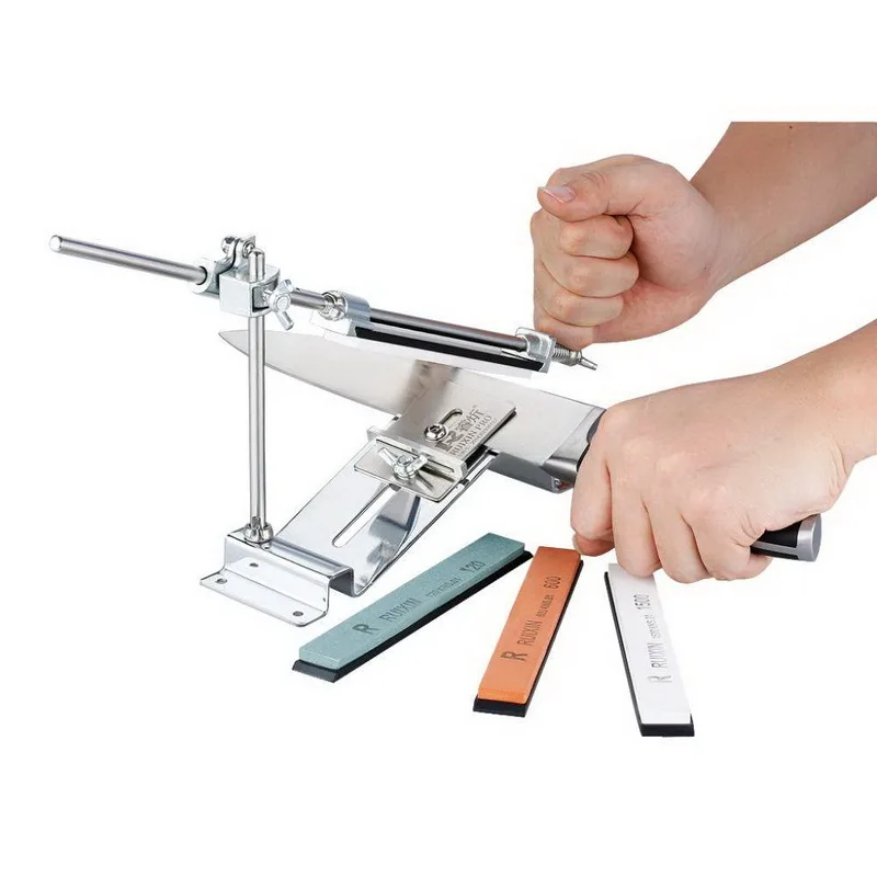 Knife Sharpener System Reversal Kitchen Iron Steel Knife Clip 360 Degree Rotating Improved Cross Slider Diamond whetstone#3
Knife Sharpener System Reversal Kitchen Iron Steel Knife Clip 360 Degree Rotating Improved Cross Slider Diamond whetstone#3