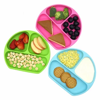 PRZY Baby Silicone Dining Plate Lunch Tableware Kitchen Fruit Dishes Children Feeding Dinner Plates Bowls Anti-fall Tray Moulds
PRZY Baby Silicone Dining Plate Lunch Tableware Kitchen Fruit Dishes Children Feeding Dinner Plates Bowls Anti-fall Tray Moulds