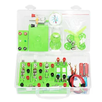 Elementary science electricity experiment simple circuit series parallel primary school entrance physics experiment equipment
Elementary science electricity experiment simple circuit series parallel primary school entrance physics experiment equipment