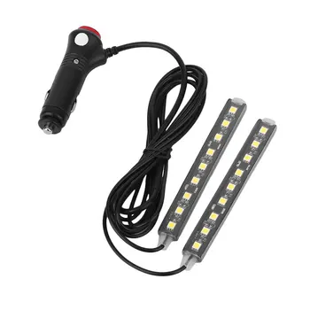 Two 9LED 12V Car styling Interior Dash Floor Foot Decoration Light Lamp Cigarette LED Atmosphere Light Decoration Lamp drop ship
Two 9LED 12V Car styling Interior Dash Floor Foot Decoration Light Lamp Cigarette LED Atmosphere Light Decoration Lamp drop ship