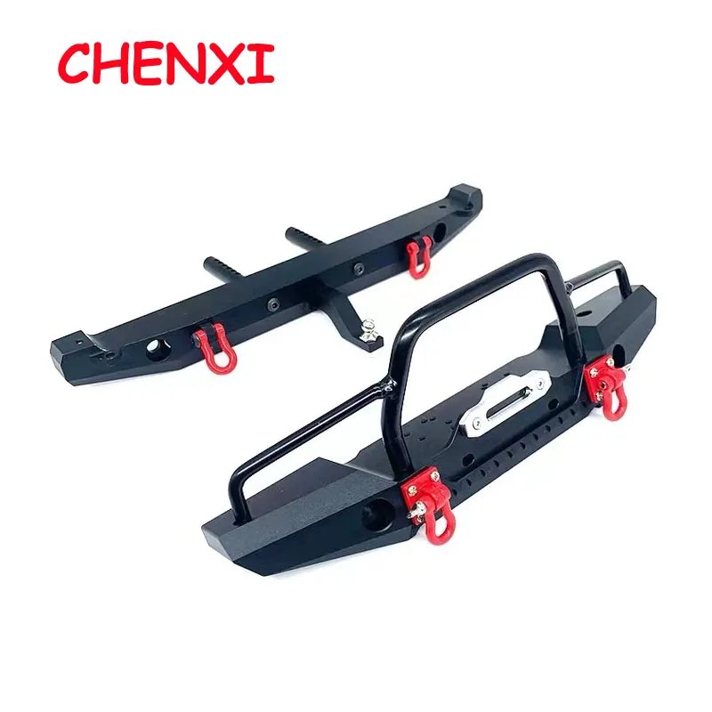RC Rock Car Metal Front / Rear Bumper with Led Light for 1:10 1/10 Axial SCX10 90046 90047 Traxxas TRX-4 RC Crawler F07
RC Rock Car Metal Front / Rear Bumper with Led Light for 1:10 1/10 Axial SCX10 90046 90047 Traxxas TRX-4 RC Crawler F07
