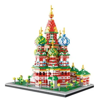 Diamond Mini Building Bricks City Architecture Taj Mahal Saint Basil's Cathedral Model Educational Building Blocks children Toys
Diamond Mini Building Bricks City Architecture Taj Mahal Saint Basil's Cathedral Model Educational Building Blocks children Toys