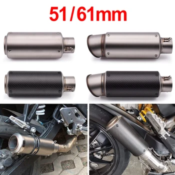 51mm 61mm Motorcycle pipe exhaust with DB killer Exhaust Pipe Muffler For Yamaha t max 500 530 XP500 t max 500 530 YZ80 YZ85
51mm 61mm Motorcycle pipe exhaust with DB killer Exhaust Pipe Muffler For Yamaha t max 500 530 XP500 t max 500 530 YZ80 YZ85