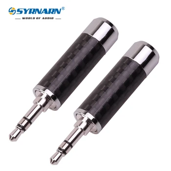SYRNARN HiFi Copper Non Magnetic Rhodium Plated 3.5mm 3 Pole Stereo Jack Carbon Fiber Repair 3.5 Headphone Audio Plug Connector
SYRNARN HiFi Copper Non Magnetic Rhodium Plated 3.5mm 3 Pole Stereo Jack Carbon Fiber Repair 3.5 Headphone Audio Plug Connector