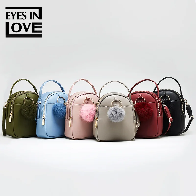 2018 New Style Single-shoulder Bag Fashion Mini Shoulder Small Bookbag Simple Pom Multi-functional Travel Wallet
2018 New Style Single-shoulder Bag Fashion Mini Shoulder Small Bookbag Simple Pom Multi-functional Travel Wallet
