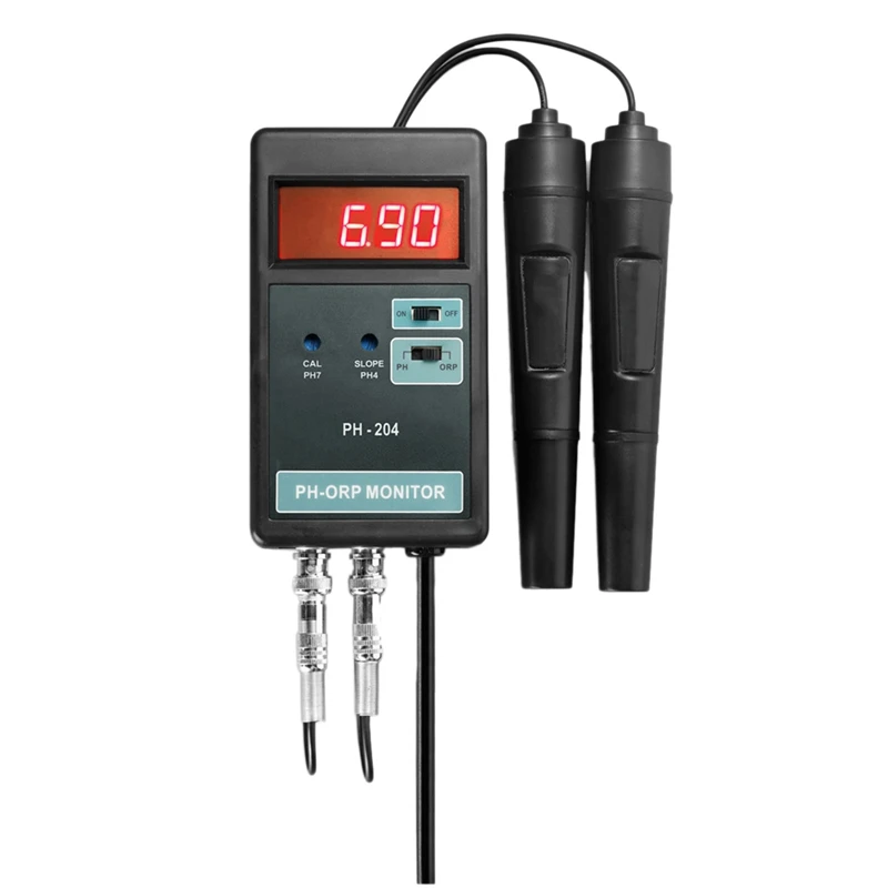 OW-204 Digital PH/ORP Temperature Control Monitor Meter PH Monitor for Swimming Pool US Plug
OW-204 Digital PH/ORP Temperature Control Monitor Meter PH Monitor for Swimming Pool US Plug