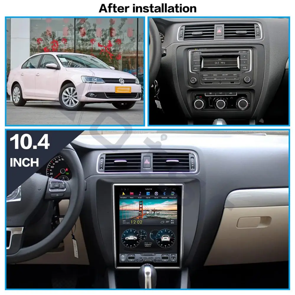Aotsr Tesla 10.4“ Android 8.1 Vertical screen Car DVD Multimedia player GPS Navigation For VOLKSWAGEN SAGITAR 2012-2016 carplay
Aotsr Tesla 10.4“ Android 8.1 Vertical screen Car DVD Multimedia player GPS Navigation For VOLKSWAGEN SAGITAR 2012-2016 carplay