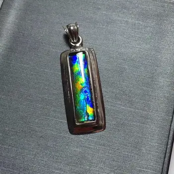 B215 Fine Jewelry Canada Origin 925 Sterling Silver Nature Ammonite Gems Ammolite Gemstones Unisex Pendants Necklaces
B215 Fine Jewelry Canada Origin 925 Sterling Silver Nature Ammonite Gems Ammolite Gemstones Unisex Pendants Necklaces