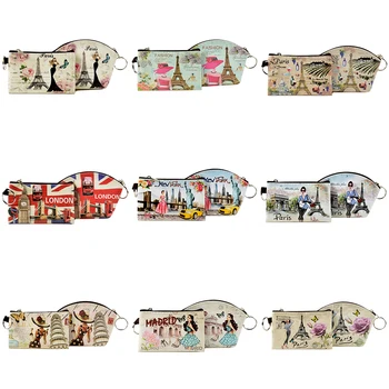 Fashion Eiffel Tower PU Zipper Shell Coin Purse Girls Mini Change Plush Purse Mini Women Wallet Small Pouch Handbag Headset Bag
Fashion Eiffel Tower PU Zipper Shell Coin Purse Girls Mini Change Plush Purse Mini Women Wallet Small Pouch Handbag Headset Bag