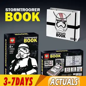 2480pcs Star Toys Wars Collector's Edition Stormtrooper Book Building Blocks Bricks Fit Starwars Stormtrooper Collect Book 
2480pcs Star Toys Wars Collector's Edition Stormtrooper Book Building Blocks Bricks Fit Starwars Stormtrooper Collect Book