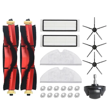 22-Pack Replacement Parts Kit for Xiaomi Mijia Roborock S5 S5 MAX S6 S60 S65 S50 S55 E25 E35 Filter Mop ing Brush
22-Pack Replacement Parts Kit for Xiaomi Mijia Roborock S5 S5 MAX S6 S60 S65 S50 S55 E25 E35 Filter Mop ing Brush