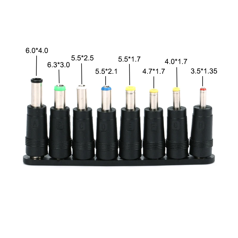 8pcs/Set 5.5x2.1mm Universal Male Jack dc connector For DC Plugs AC Power Adapter Computer Cables Connectors Notebook Laptop
8pcs/Set 5.5x2.1mm Universal Male Jack dc connector For DC Plugs AC Power Adapter Computer Cables Connectors Notebook Laptop