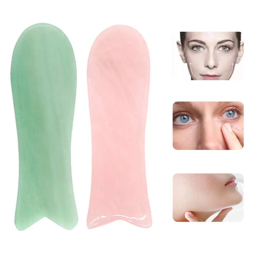 Natural Jade Beauty Massage Face Skin Care Tools Fish Shape Gua Sha Stone Massager Board Manual Scraping Acupoint Body Care Tool
Natural Jade Beauty Massage Face Skin Care Tools Fish Shape Gua Sha Stone Massager Board Manual Scraping Acupoint Body Care Tool