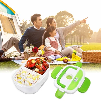Portable Electric Heating Lunch Box Bento Food Warmer Heater Home Stainless Steel Food Container Kids School Office Dinnerware
Portable Electric Heating Lunch Box Bento Food Warmer Heater Home Stainless Steel Food Container Kids School Office Dinnerware