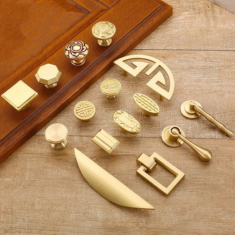 Pure Copper Kitchen Cabinet Handles Cupboard Door Pulls Drawer Knobs European Vintage Brass Gold Furniture Handle Hardware
Pure Copper Kitchen Cabinet Handles Cupboard Door Pulls Drawer Knobs European Vintage Brass Gold Furniture Handle Hardware