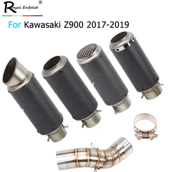 Slip on For Kawasaki Z900 2017 2018 2019 Motorcycle Exhaust Muffler Pipe Modified With Middle Connection Link Pipe Full System
Slip on For Kawasaki Z900 2017 2018 2019 Motorcycle Exhaust Muffler Pipe Modified With Middle Connection Link Pipe Full System