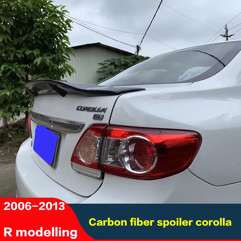 For R Style Real Carbon Fiber Spoiler WING OLD Toyota Corolla Car Trunk Rear Tail Accessories 2006-2013 Year
For R Style Real Carbon Fiber Spoiler WING OLD Toyota Corolla Car Trunk Rear Tail Accessories 2006-2013 Year