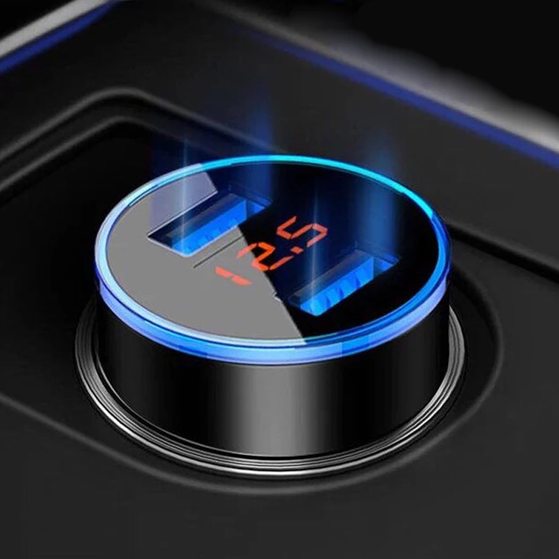 Car Charger 5V 3.1A With LED Display Universal Dual Usb for Volkswagen VW polo up golf mk5 mk6 mk7 t4 t5 estate sharn combi
Car Charger 5V 3.1A With LED Display Universal Dual Usb for Volkswagen VW polo up golf mk5 mk6 mk7 t4 t5 estate sharn combi