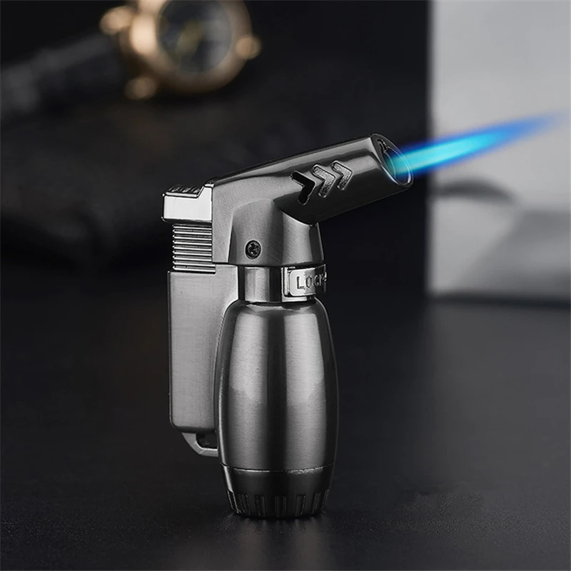 Durable Full Metal Blue Flame Gas Cigarette Lighter Windproof Butane Jet Torch Lighter 1300 C Welding Spray Gun Smoking Gadgets
Durable Full Metal Blue Flame Gas Cigarette Lighter Windproof Butane Jet Torch Lighter 1300 C Welding Spray Gun Smoking Gadgets