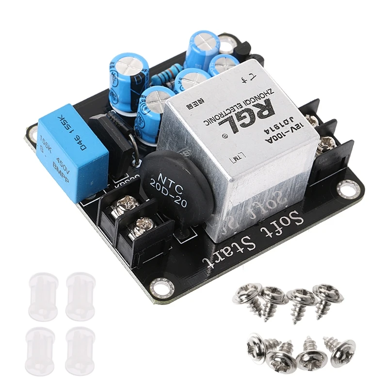 100A 4000W High-Power Soft Start Circuit Power Board for Class A Amplifier Amp G8TB
100A 4000W High-Power Soft Start Circuit Power Board for Class A Amplifier Amp G8TB