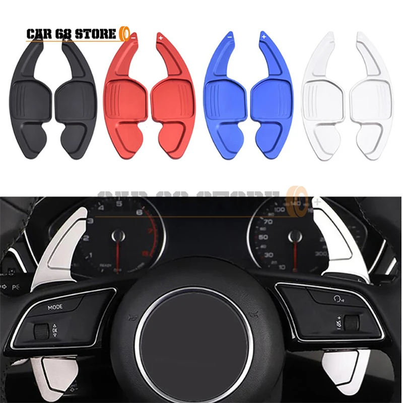 1 Set Car Steering Wheel Shift Paddle Blade Shifter Black Fit For Audi A3 A4L A5 A6 A7 A8 S5 Car Steering Wheel Extend Sticker
1 Set Car Steering Wheel Shift Paddle Blade Shifter Black Fit For Audi A3 A4L A5 A6 A7 A8 S5 Car Steering Wheel Extend Sticker