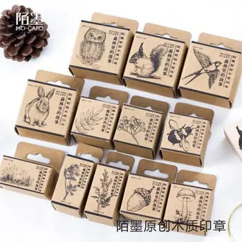 Cute Forest Animal Stamps Retro Seal decoration stamp wooden rubber stamps for scrapbooking stationery DIY craft standard stamp
Cute Forest Animal Stamps Retro Seal decoration stamp wooden rubber stamps for scrapbooking stationery DIY craft standard stamp