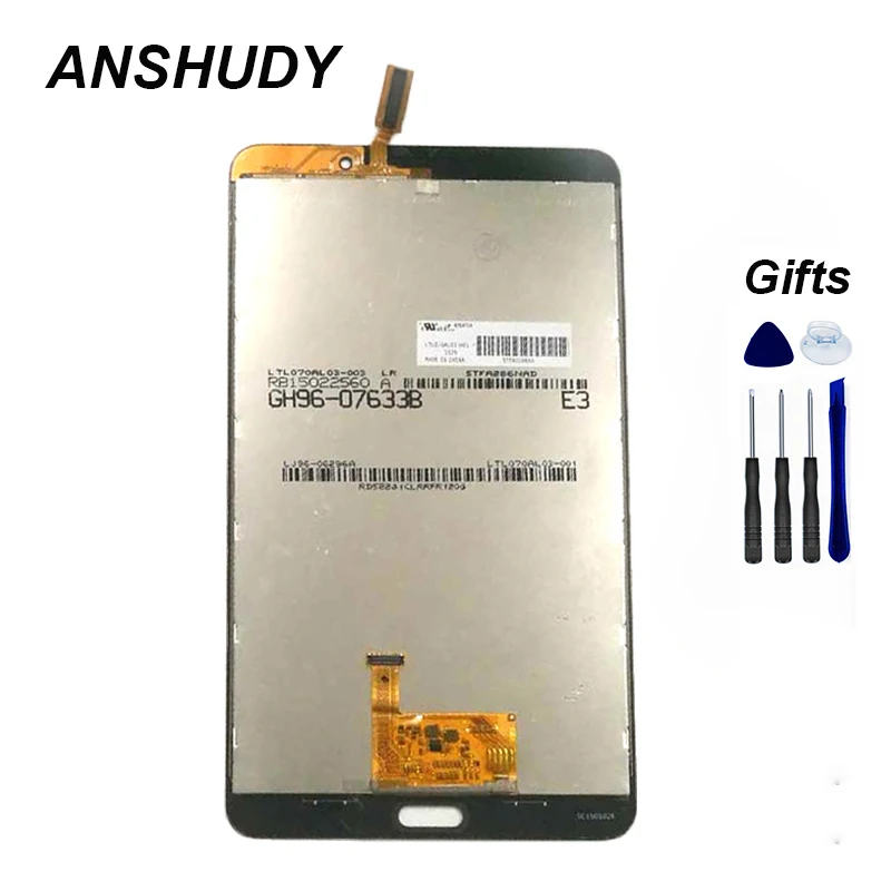 For Samsung Galaxy Tab 4 7.0 T230 SM-T230 LCD Display Panel Module + Touch Screen Digitizer Sensor Assembly
For Samsung Galaxy Tab 4 7.0 T230 SM-T230 LCD Display Panel Module + Touch Screen Digitizer Sensor Assembly