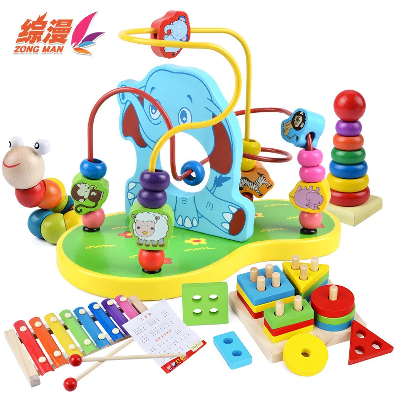 A Fully Man Infant Women's a Year of Age Bead-stringing Toy Toy a-Year-Old Educational Beaded Bracelet 1-2-3 Baby Boy Meticulous
A Fully Man Infant Women's a Year of Age Bead-stringing Toy Toy a-Year-Old Educational Beaded Bracelet 1-2-3 Baby Boy Meticulous