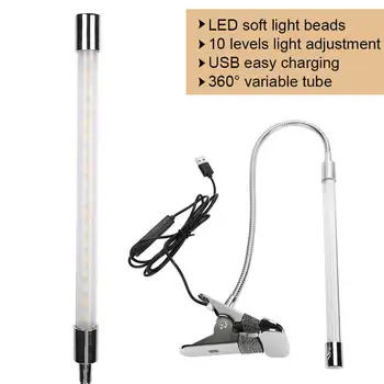 Microblading Makeup Tattoo Reading Led Desk Light USB Nail Art Eyelash Extension Eye Care Clip-on Light Beauty Tattoo Supplies
Microblading Makeup Tattoo Reading Led Desk Light USB Nail Art Eyelash Extension Eye Care Clip-on Light Beauty Tattoo Supplies