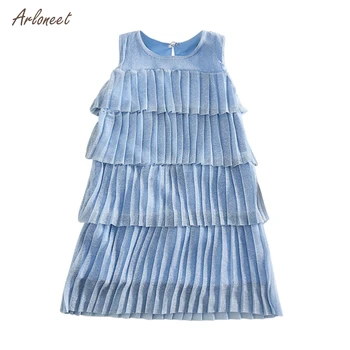 ARLONEET toddler girls autumn dresses 2019 Ruched Ruffles Ruched Solid Cake Dress Casual Dresses roupas infantis menina 18M-5Y
ARLONEET toddler girls autumn dresses 2019 Ruched Ruffles Ruched Solid Cake Dress Casual Dresses roupas infantis menina 18M-5Y