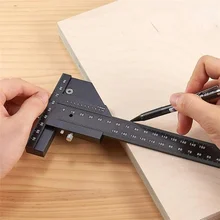 Multifunctional Scribing Ruler Aluminum Alloy T-shaped Ruler Multifunctional Measuring Ruler
Multifunctional Scribing Ruler Aluminum Alloy T-shaped Ruler Multifunctional Measuring Ruler