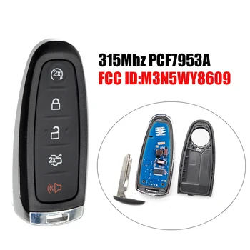 F0060 Smart Keyless Fob 5button 315Mhz ID46 PCF7953A Chip for Ford Edge Escape Explore Car Remote key
F0060 Smart Keyless Fob 5button 315Mhz ID46 PCF7953A Chip for Ford Edge Escape Explore Car Remote key