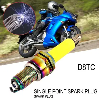 Vehemo Iridium Scooter Spark Plug Autobike Motorcycle Spark Plug Moped Spark Plug for Electrical ATV Ignition
Vehemo Iridium Scooter Spark Plug Autobike Motorcycle Spark Plug Moped Spark Plug for Electrical ATV Ignition