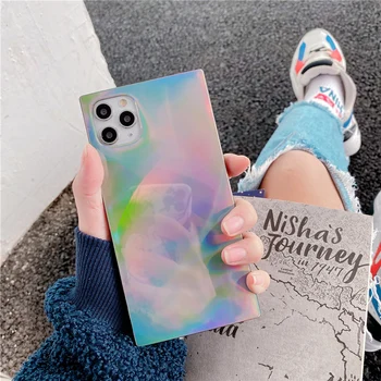 square Laser square phone Case for iphone 6 6s 7 8 Plus For iphone 11 11Pro Max X XR XS Max soft silicone case back cover 
square Laser square phone Case for iphone 6 6s 7 8 Plus For iphone 11 11Pro Max X XR XS Max soft silicone case back cover