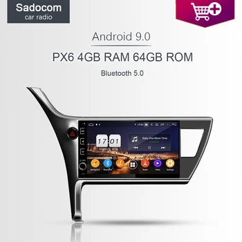 DSP PX6 Android 9.0 4GB + 64G + 8CORE Car DVD Player Wifi Bluetooth 5.0 RADIO GPS map For Toyota Corolla Innova Crysta 2016-2018
DSP PX6 Android 9.0 4GB + 64G + 8CORE Car DVD Player Wifi Bluetooth 5.0 RADIO GPS map For Toyota Corolla Innova Crysta 2016-2018