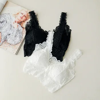 CHRLEISURE Sexy Lace Tube Top Gathering With Chest Pad Women Bra Breathable Shockproof No Rims Bra
CHRLEISURE Sexy Lace Tube Top Gathering With Chest Pad Women Bra Breathable Shockproof No Rims Bra