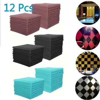 4 Color 12 Pcs Soundproofing Foam Acoustic Foam Sound Treatment Room Studio KTV Windows Sealing Strips Absorption Foam
4 Color 12 Pcs Soundproofing Foam Acoustic Foam Sound Treatment Room Studio KTV Windows Sealing Strips Absorption Foam