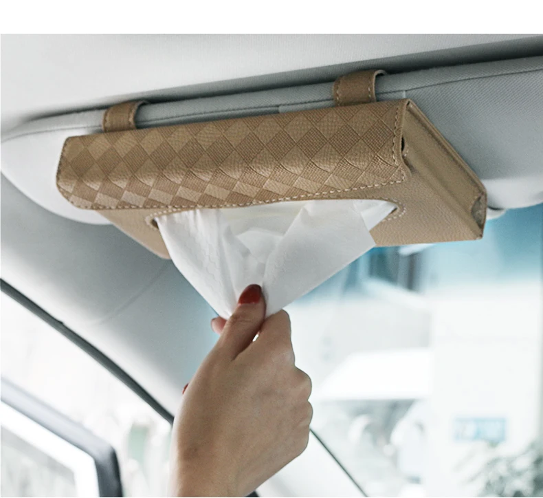 Car Styling Kit Tissue Box Universal PU Car Sun Visor Hanging Type Embroidery Pattern Tissue Cover In Car Sticker
Car Styling Kit Tissue Box Universal PU Car Sun Visor Hanging Type Embroidery Pattern Tissue Cover In Car Sticker