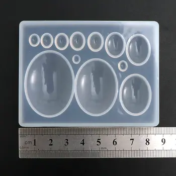 Geometric Oval Shaped Glue UV Expoxy Silicone Mold for Jewelry Resin Silicone Mould Handmade DIY Epoxy Resin Molds Decoration
Geometric Oval Shaped Glue UV Expoxy Silicone Mold for Jewelry Resin Silicone Mould Handmade DIY Epoxy Resin Molds Decoration