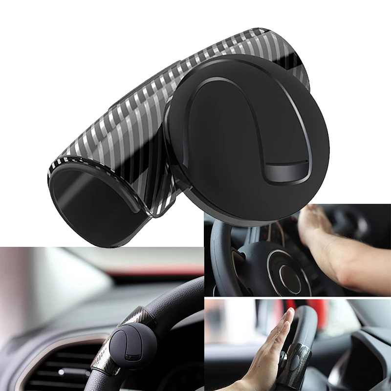 Universal Car Steering Wheel Spinner Knob Auxiliary Booster Aid Control Handle Grip Black Anti-slip Silicone Design Accessories
Universal Car Steering Wheel Spinner Knob Auxiliary Booster Aid Control Handle Grip Black Anti-slip Silicone Design Accessories