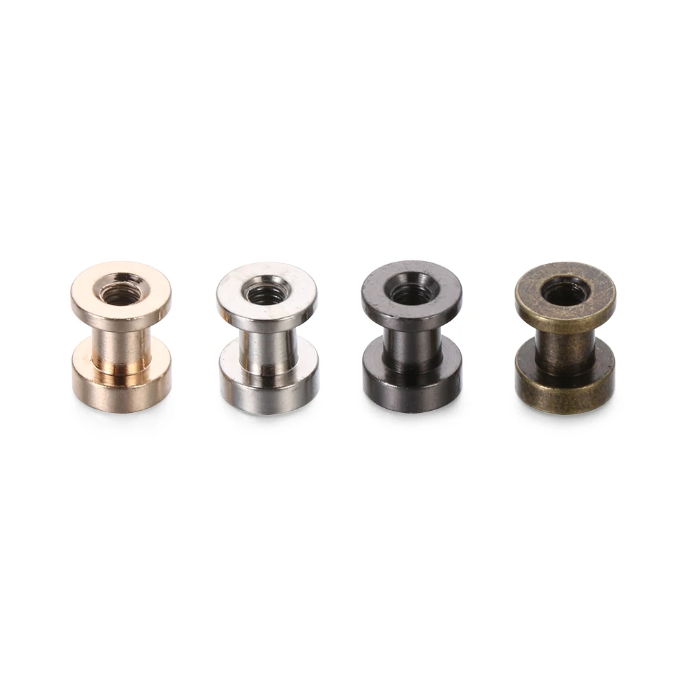 10sets Solid Brass Nail Rivets Screws Double layer Copper Leather Craft Belt Wallet Cloth Button decoration Hats Garment nail
10sets Solid Brass Nail Rivets Screws Double layer Copper Leather Craft Belt Wallet Cloth Button decoration Hats Garment nail
