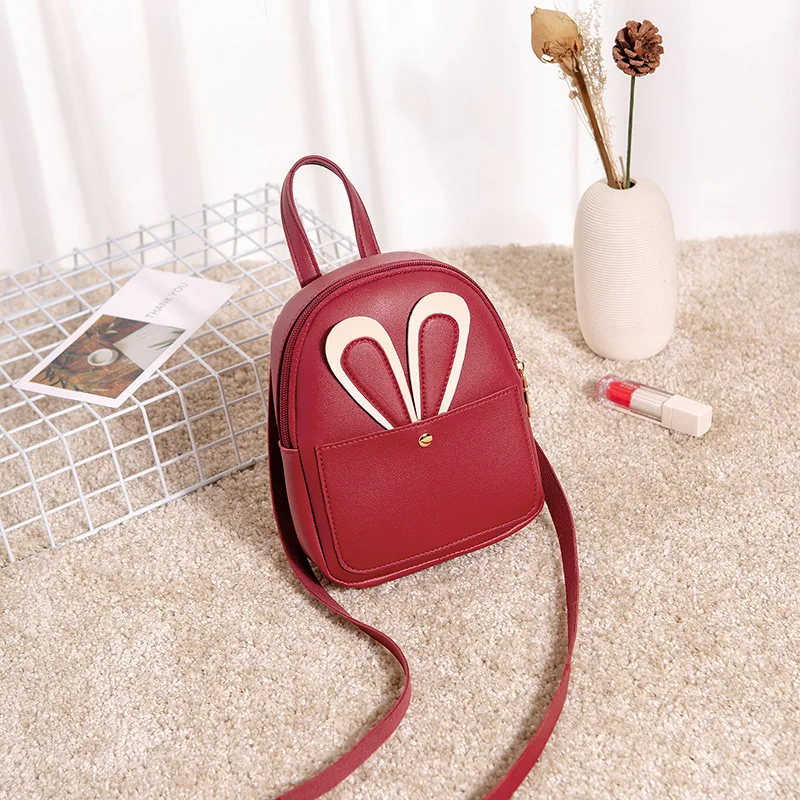 2019 Japan and South Korea new rabbit backpack shoulder bag multi-function girl student casual personality wild female bag
2019 Japan and South Korea new rabbit backpack shoulder bag multi-function girl student casual personality wild female bag
