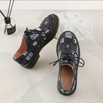 MLJUESE 2020 women pumps autumn spring soft cow leather lace up mixed colors round toe low heels lady shoes party wedding
MLJUESE 2020 women pumps autumn spring soft cow leather lace up mixed colors round toe low heels lady shoes party wedding