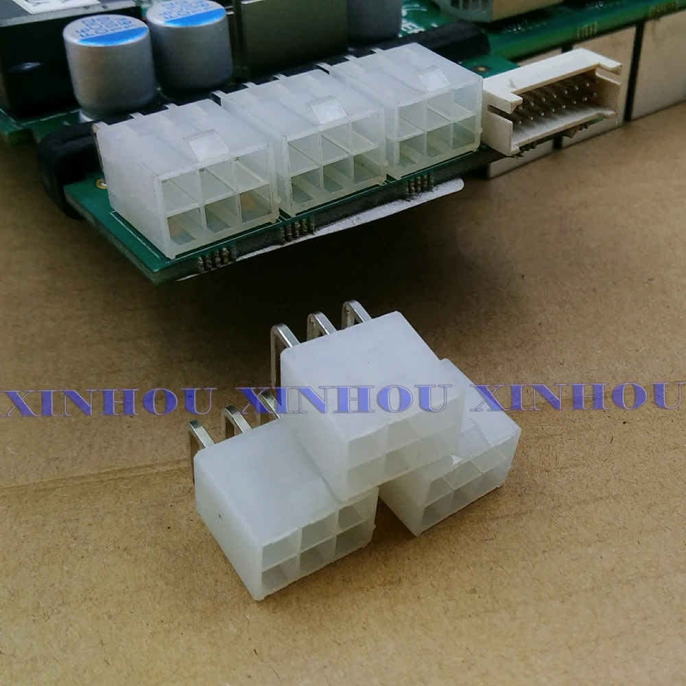 6 контактный разъем питания для майнинга Asic antminer S9 S9k S9j l3 DR3 T9 Z11 Z9 B7 X3 A4 A9 M3 Z1PRO Eibt E10.2