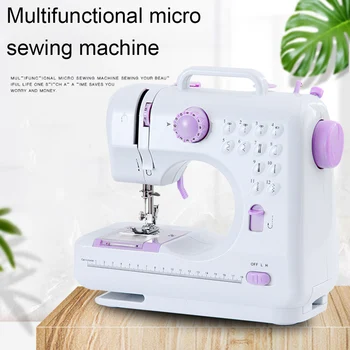 Electric Sewing Machine With LED Light 12 Build in stitch Mini Double threads Automatic Tailor Machine Household Sewing Machine
Electric Sewing Machine With LED Light 12 Build in stitch Mini Double threads Automatic Tailor Machine Household Sewing Machine