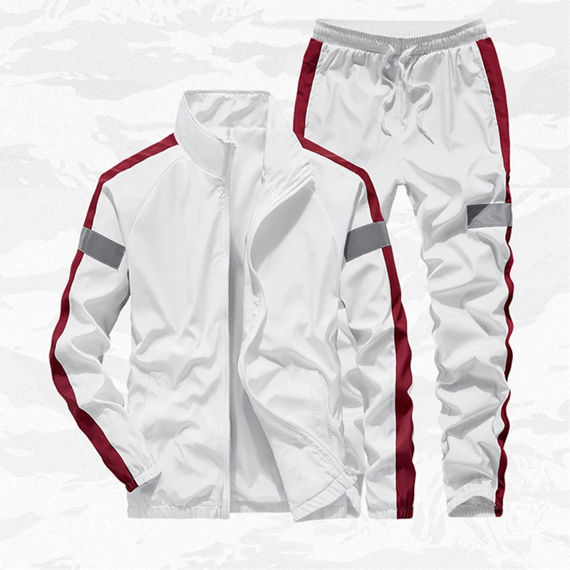 Men's Set Spring Autumn Men Sportswear 2 Piece Set Jogging Suit Jacket+Pant Sweatsuit Male Slim Fit Tracksuit Asian Size M-4XL
Men's Set Spring Autumn Men Sportswear 2 Piece Set Jogging Suit Jacket+Pant Sweatsuit Male Slim Fit Tracksuit Asian Size M-4XL